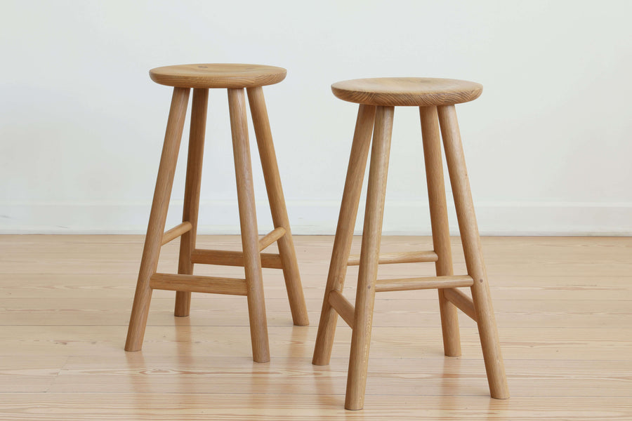 Range Stool White Oak_In Stock