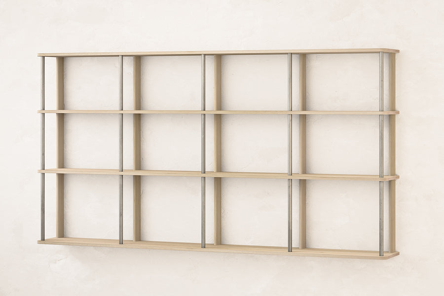 STRATA WALL SHELF Three Rows