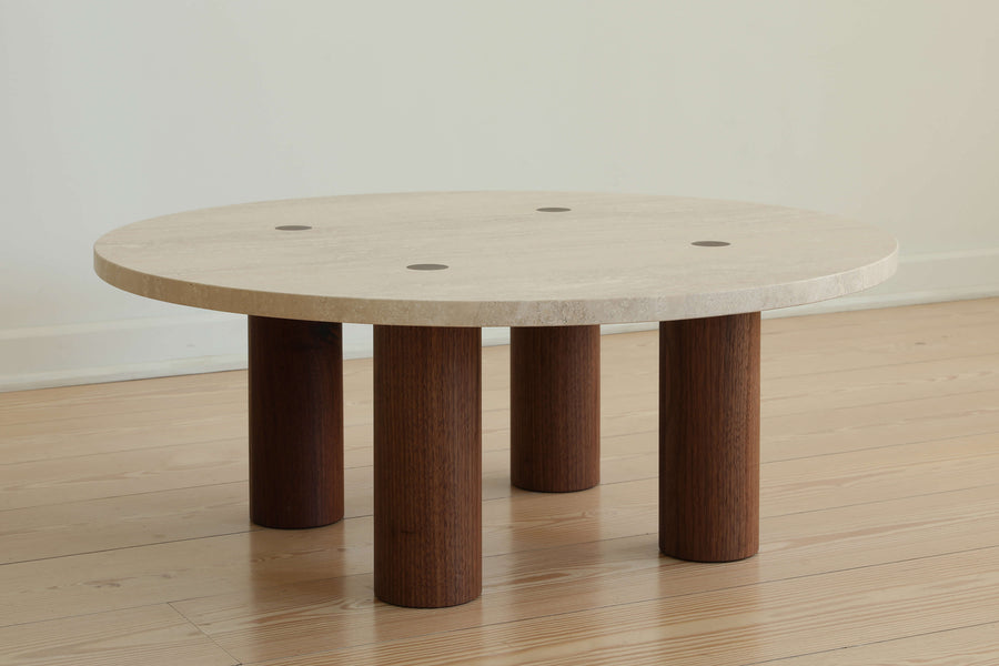 COLUMN COFFEE TABLE Round / Stone